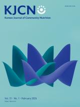 Korean Journal of Community Nutrition
